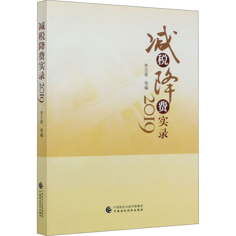 减税降费实录 2019