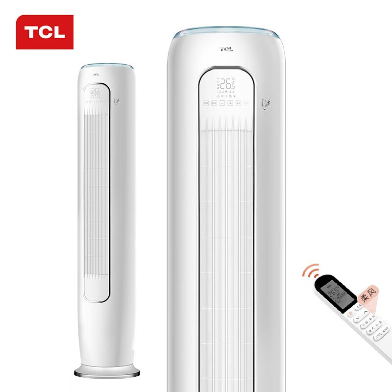 TCL 大3匹 新一级能效 变频冷暖 智能 柔风 空调立式 i涟立柜式 空调柜机KFRd-72LW/DBp-MY11+B1