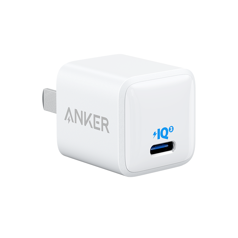 Anker安克 【张哲瀚亲选】苹果快充Nano PD20W充电器兼容18W充电头iPhone12/11pro/SE2/Xs/XR/8小米/iPad