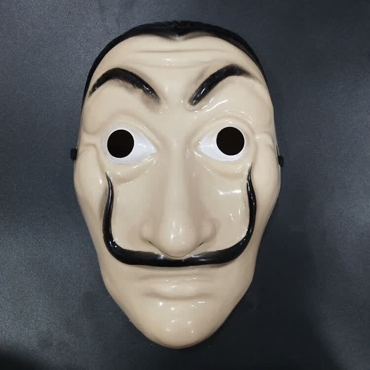 电影动漫面具纸钞屋la casa de papel纸牌屋达利面具cosplay英雄 哒丽