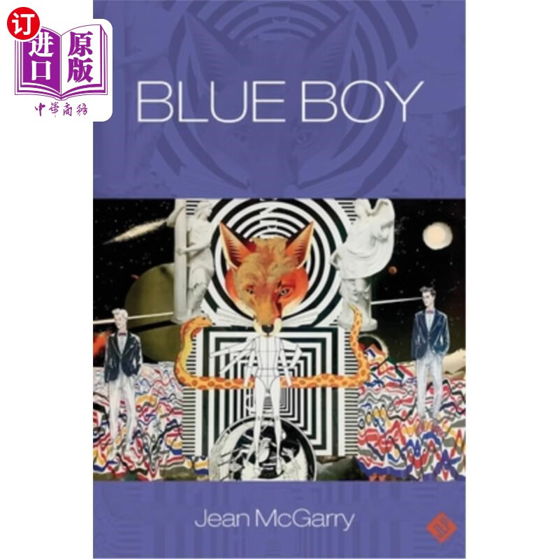 海外直订blue boy 穿蓝衣服的男孩