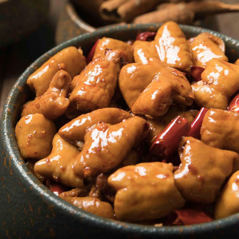 食怀【冷帮主】冷吃麻辣江油肥肠即食卤味猪大肠肉类熟食真空零食