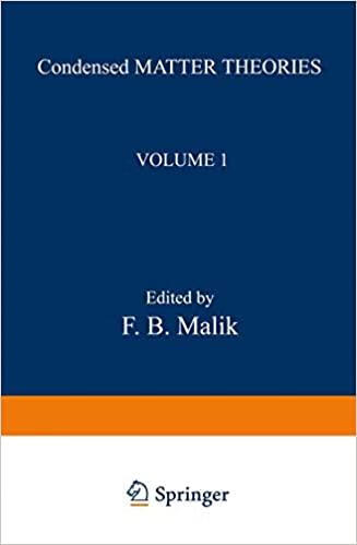 预订Condensed Matter Theories: Volume 1