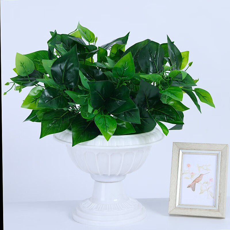 花艺赫 北欧仿真绿植绿萝大型盆栽摆件室内外龟背装饰落地假植物树