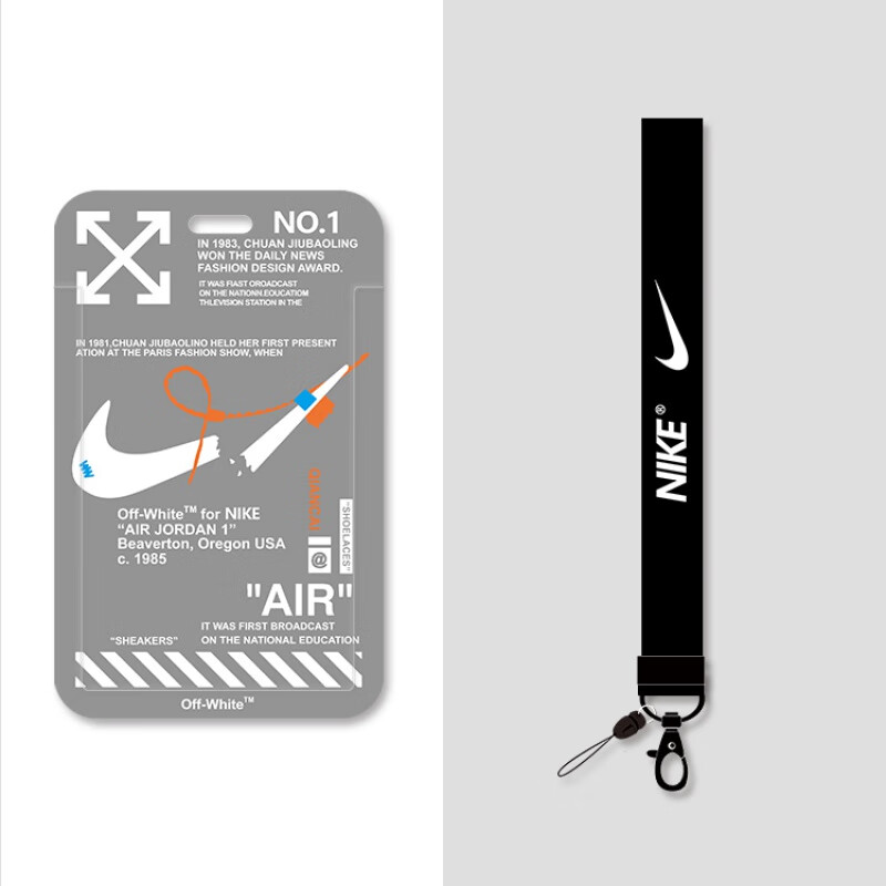 ins抖音同款潮牌公交卡套断勾时尚创意校园学生饭卡市民卡一卡通保护