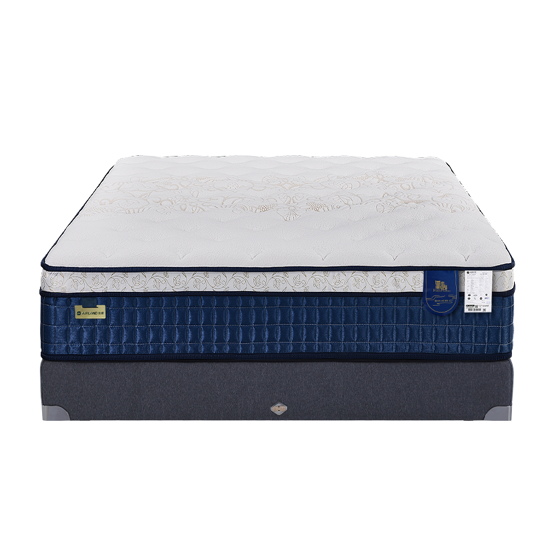 雅兰新国潮床垫 国家宝藏IP定制款天然乳胶床垫席梦思软硬两用独袋弹簧厚垫子凝胶记忆棉 贵妃 氨基酸养肤面布 1.8*2m