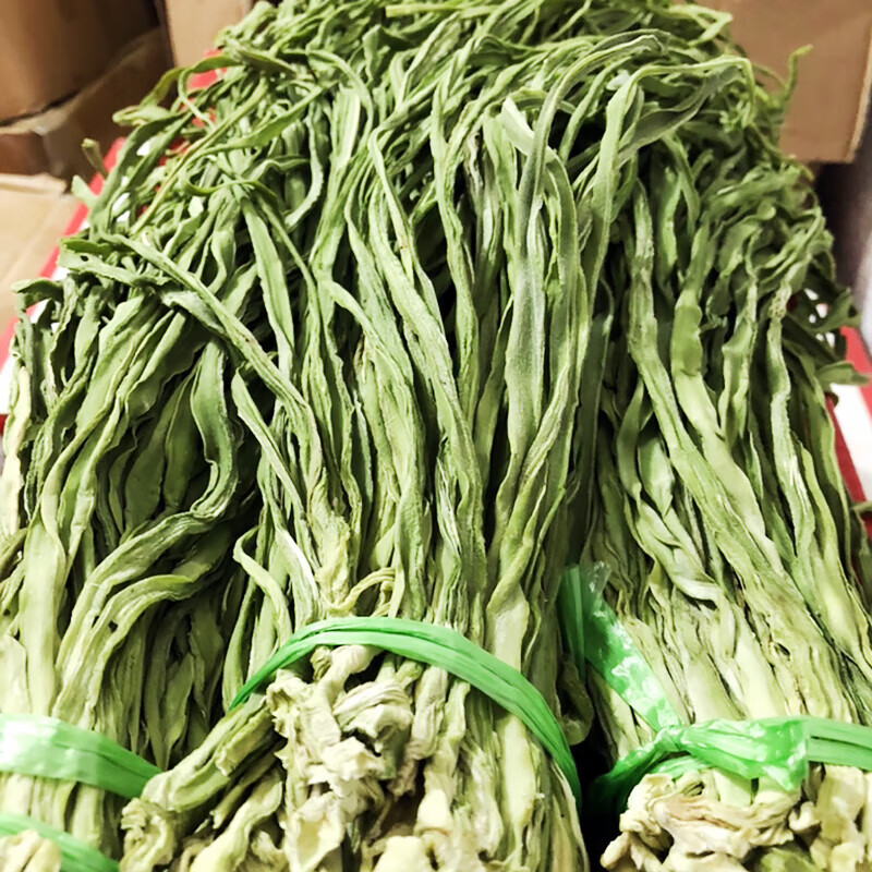 宜享健康500g贡菜苔干苔菜农家土特产脱水蔬菜干商用响菜饭店火锅