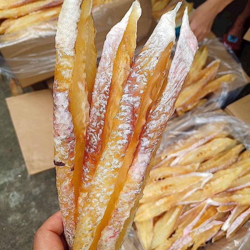禾澹红鱼干淡干生晒咸鱼中段无小刺海南海鲜干货特产 特级红鱼干中段