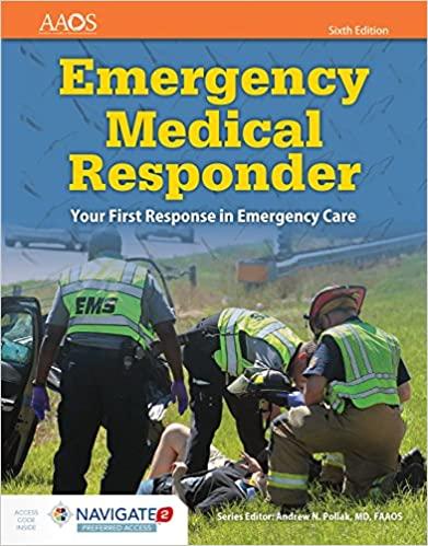 预订Emergency Medical Responder: Your First Response