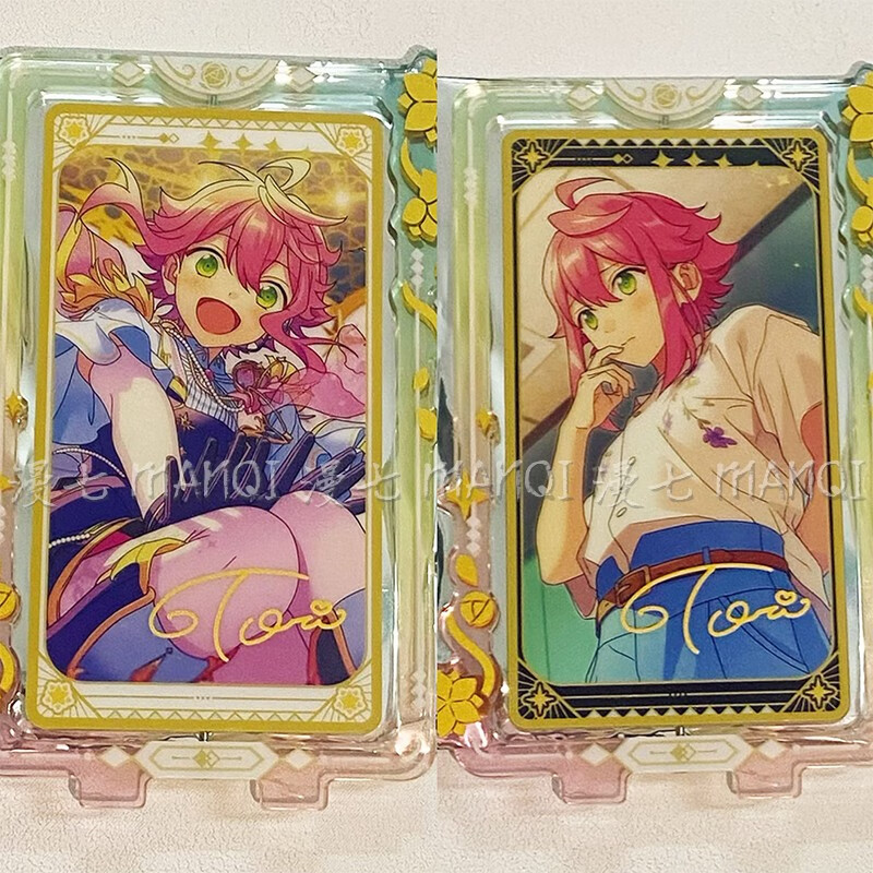 谷 偶像梦幻祭2es周边 花漾旋转亚克力 双面立牌 转转乐谷子 姬宫桃李