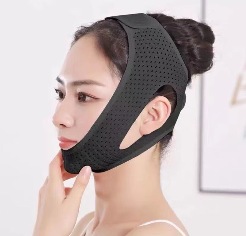 戎美丹尼下巴托带防张嘴下颌脱臼固定带颌托枕颏儿脱位防打呼噜下巴