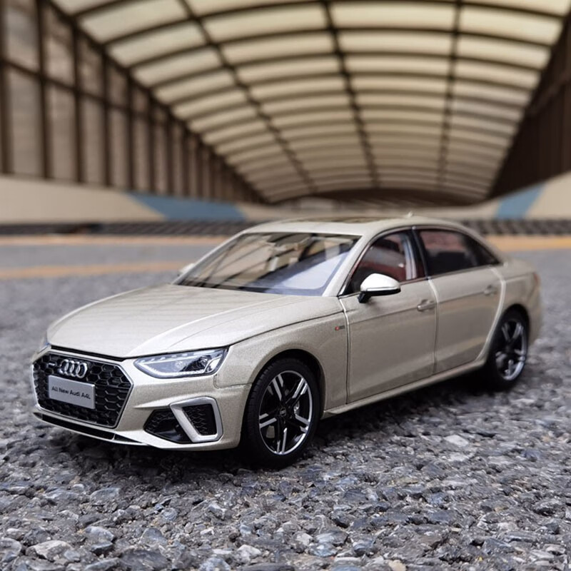 一汽原厂1:18 车模大众奥迪a4 2020 新款奥迪a4l汽车模型 合金车模