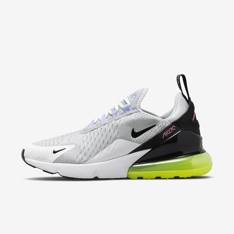 耐克(nike)跑步鞋女air max 270 经典气垫休闲减震透气支撑运动鞋 深