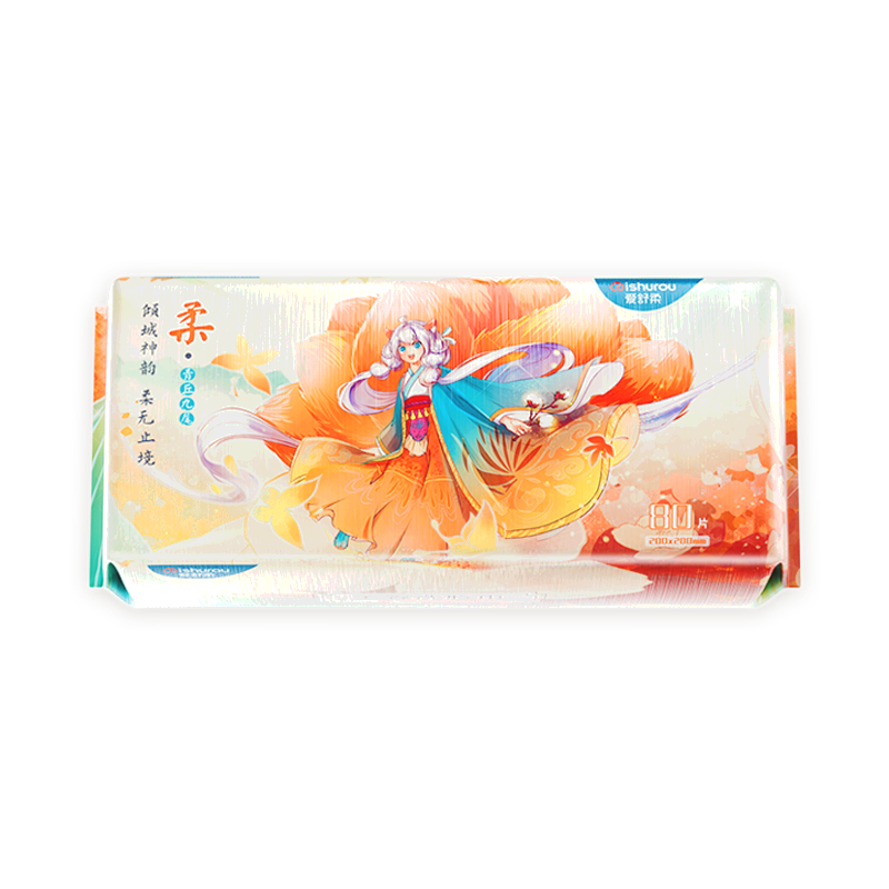 爱舒柔棉柔巾80片-动漫校园系列:商品历史价格&销量趋势