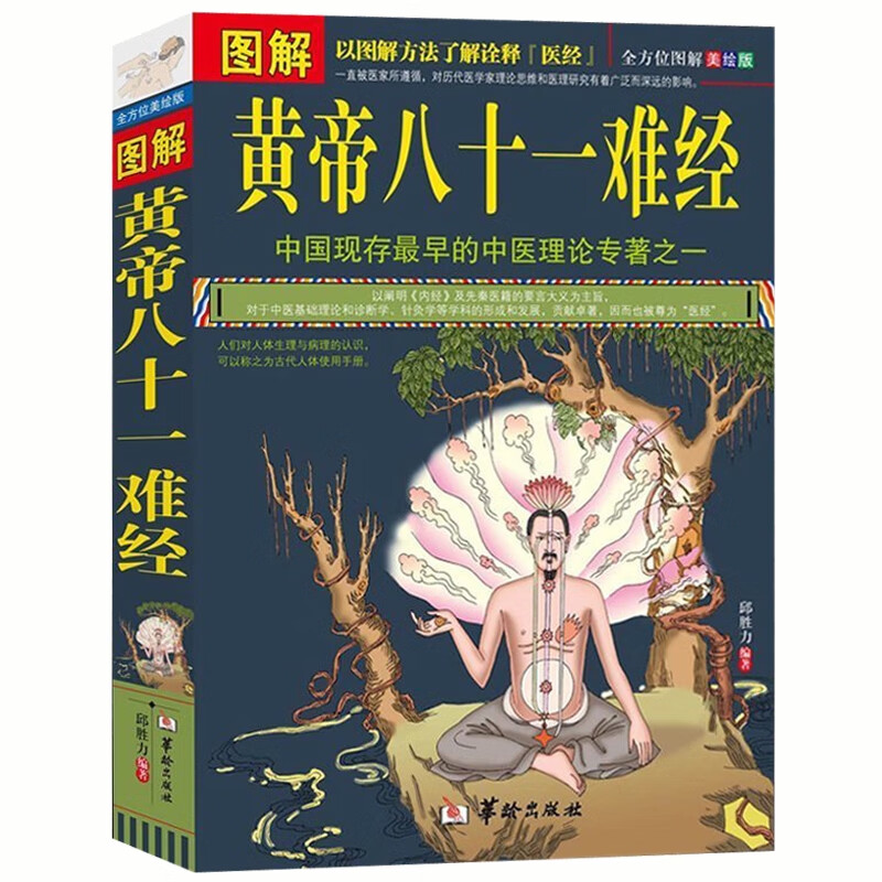 【中医传承】图解黄帝八十一难经 正版 中医基础理论入门零基础学皇帝黄帝内经十二经脉揭秘养生医学类中医