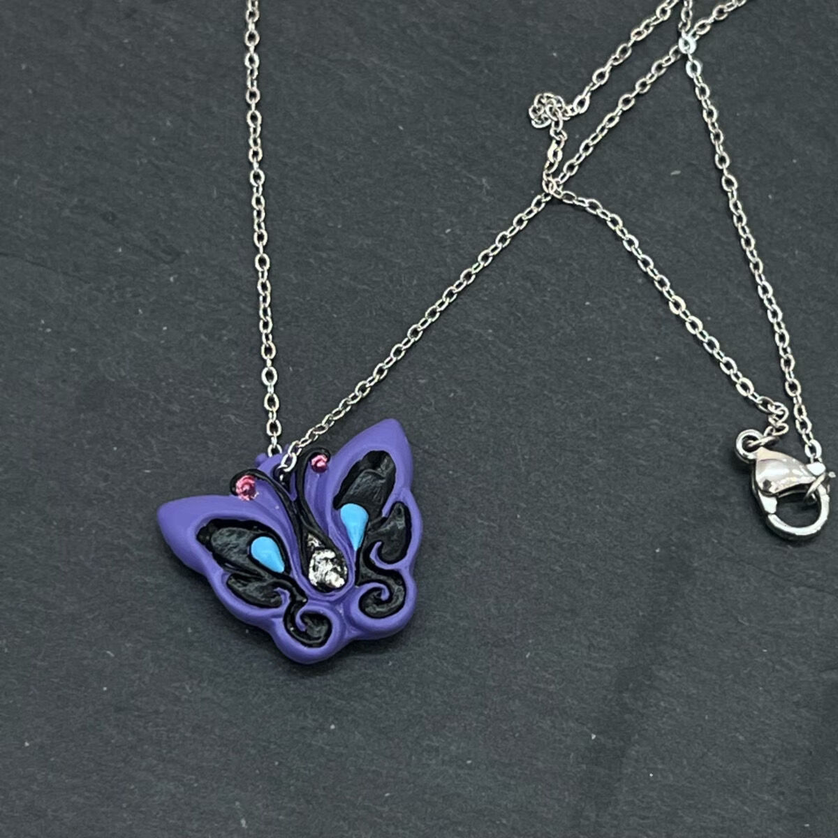 矢向魔仙水晶项链小红书同·款巴啦啦小魔仙项链黑魔仙变身器吊坠魔仙