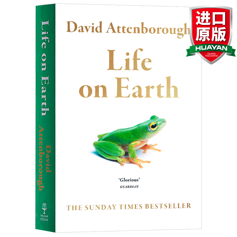 英文原版 生命的进化 Life on Earth 