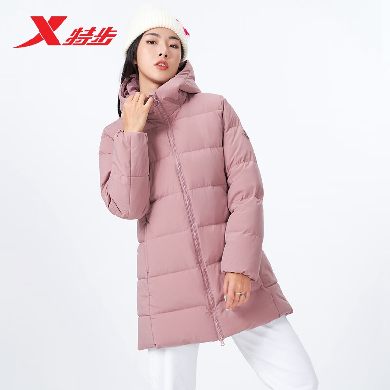特步羽绒服新款图片_特步羽绒服女装最新款-第2张图片-潮百科