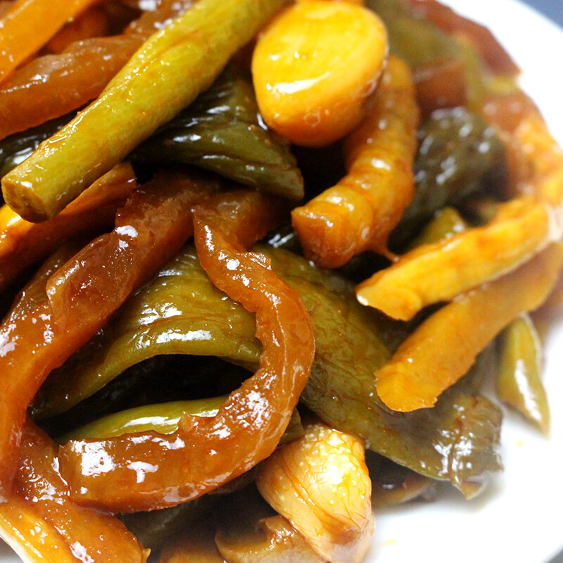 虎钢馋750g罐装永超酱香八宝菜咸菜下饭菜即食腌菜什锦菜宝塔菜酱菜