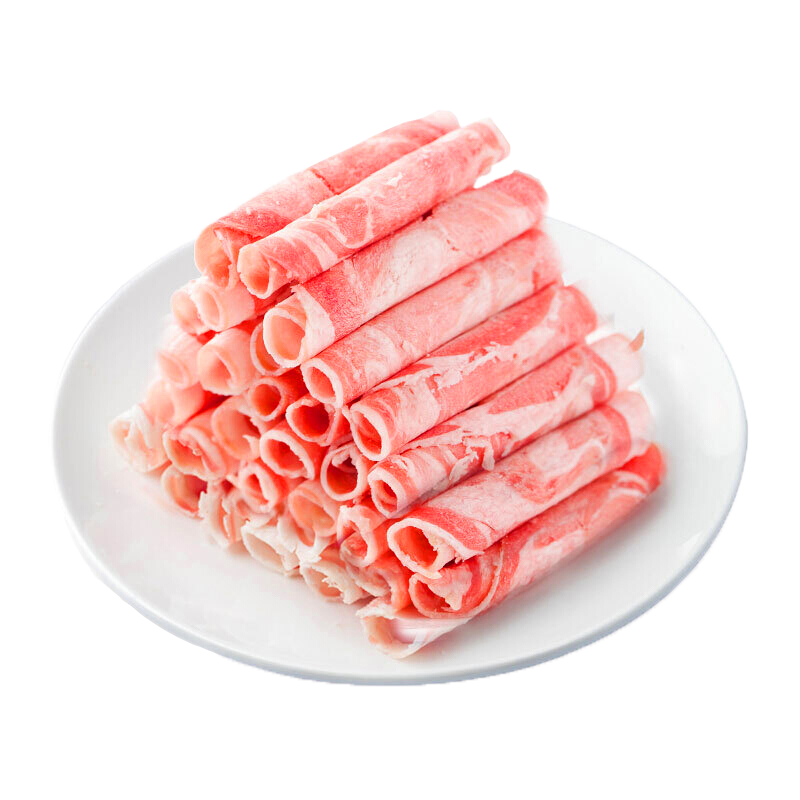 东来顺羊肉片和羊肉卷,健康美味两相宜