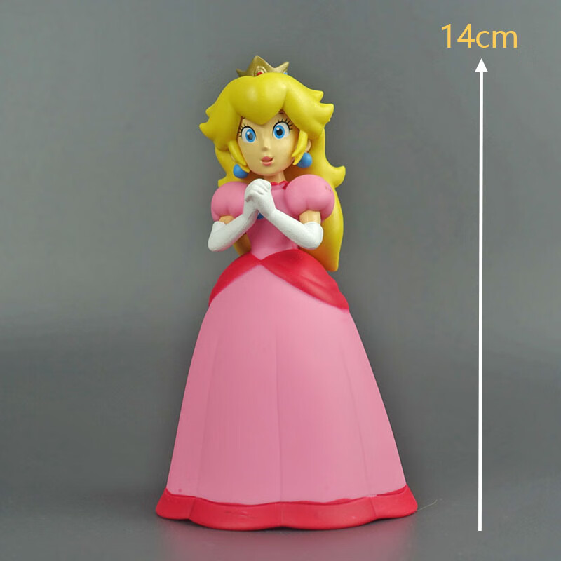 莫肖尔【优选精品】超级玛丽手办马里奥玩具 玛丽马里奥路易兄弟摆件