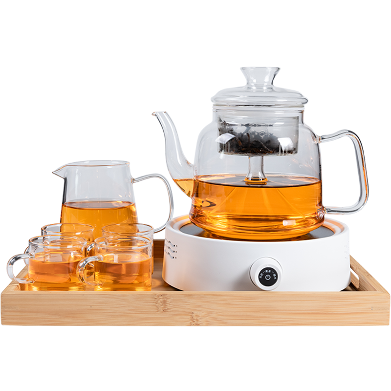 正扬电陶炉煮茶器玻璃烧水壶价格走势稳定的高品质套装