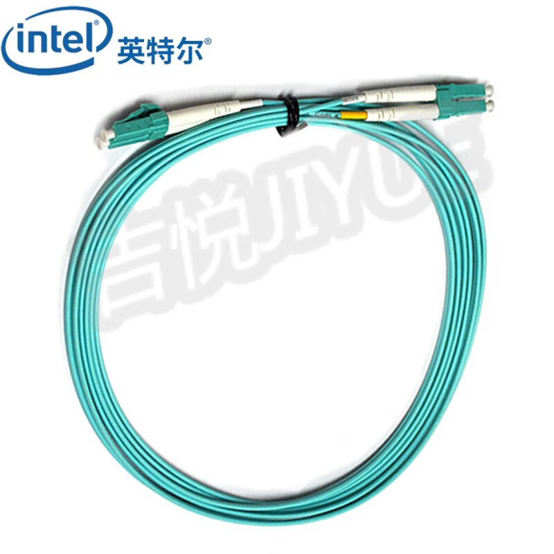 吉联悦英特尔（Intel）万兆网卡10G模块光纤跳线850nm多模3米LC-LC全双工OM3电信级线缆吉悦原厂 3米