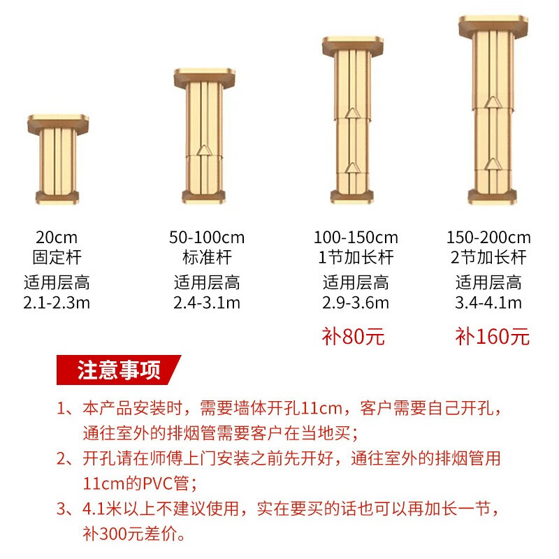 麻将机吸烟灯棋牌室空气净化器直排式抽烟吊灯升降式吊灯空气净化器除烟吊灯 加长管100-150cm推荐层高2.9-3.6m