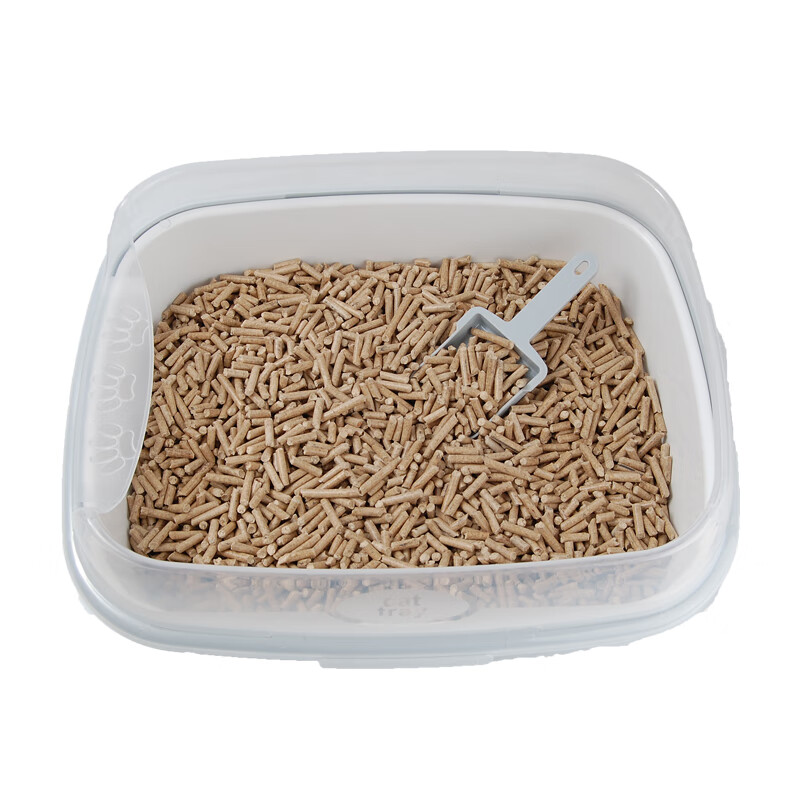 oeing松木猫砂吸水木屑猫沙猫咪用品 松木猫砂 猫砂5kg