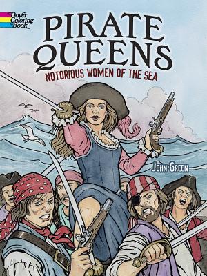 【预订】pirate queens coloring book: notorious