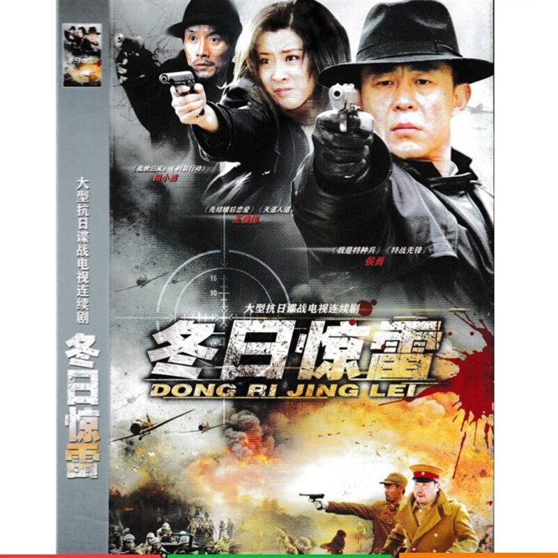 erilles冬日惊雷  抗日谍战电视剧dvd光盘 侯勇 王雅捷 田小洁 王棋