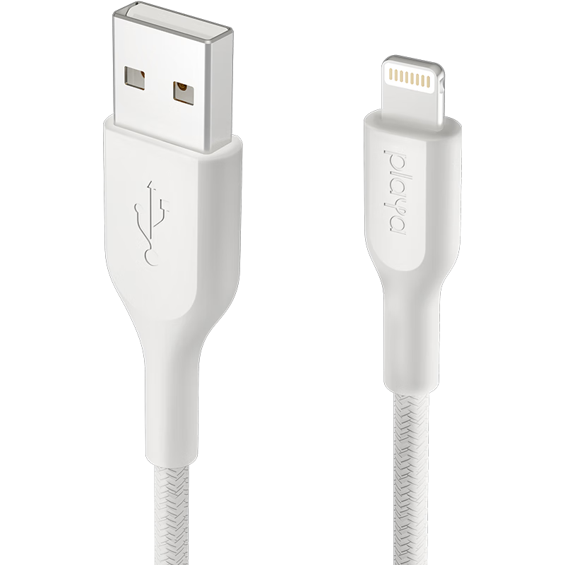 贝尔金 BELKIN playa USB-A转lightning闪电苹果MFI认证iPhone 12pro充电线编织数据线