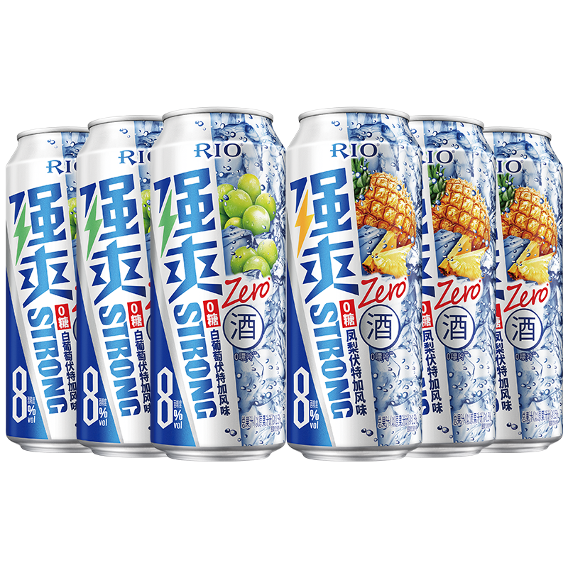 RIO ǿˬ8ȼβݹǿˬϵ8500ml*6 ǿˬ80ǡ3+3