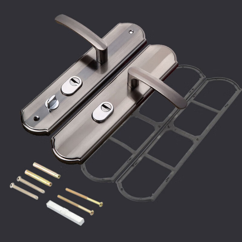 画萌防盗门锁全套把手家用通用型锁具进户门锁大门锁老式铁门锁一整套