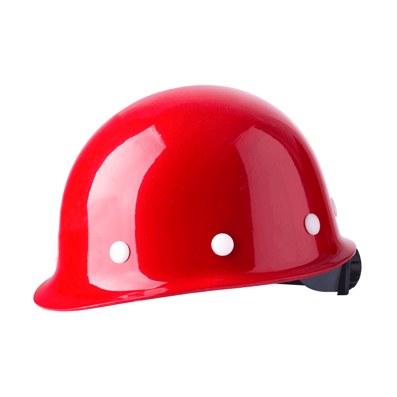 星工（XINGGONG）安全帽 玻璃鋼 建筑工程工地施工 領(lǐng)導(dǎo)監(jiān)理防砸 XG-03紅色
