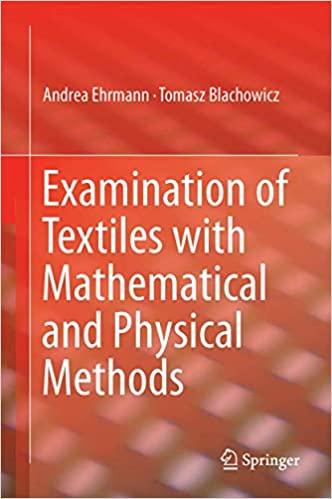 预订examination of textiles with mathematical and ph
