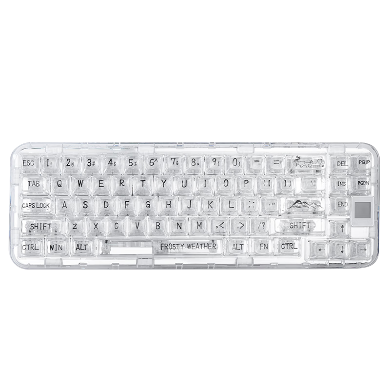 CoolKiller ��ģ�Ȳ�ο��ƻ����� ��е������Ϸ2.4G/����/���� GASKET�ṹ CK68 CK68�����ܱ��������� RGB