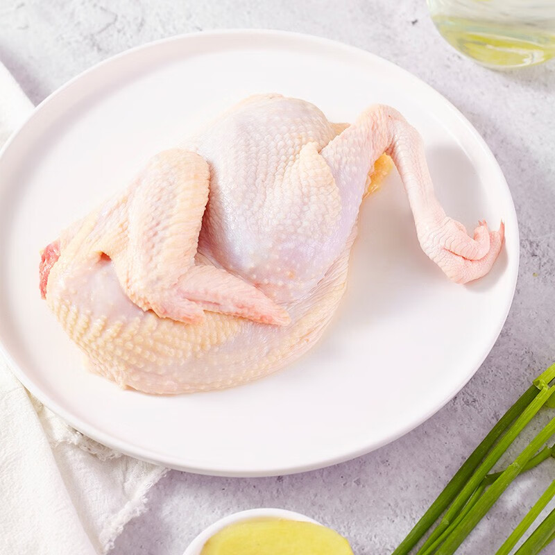 天农 定养168原种清远鸡 2斤 供港整鸡肉生鲜 生态散养土鸡走地鸡 168天原种清远鸡2斤*2只