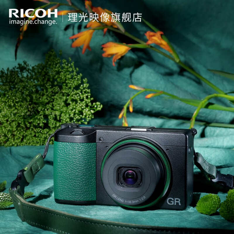 大底卡片机理光 GR3 推出 ING 限定款:加入绿色元素,7599 元