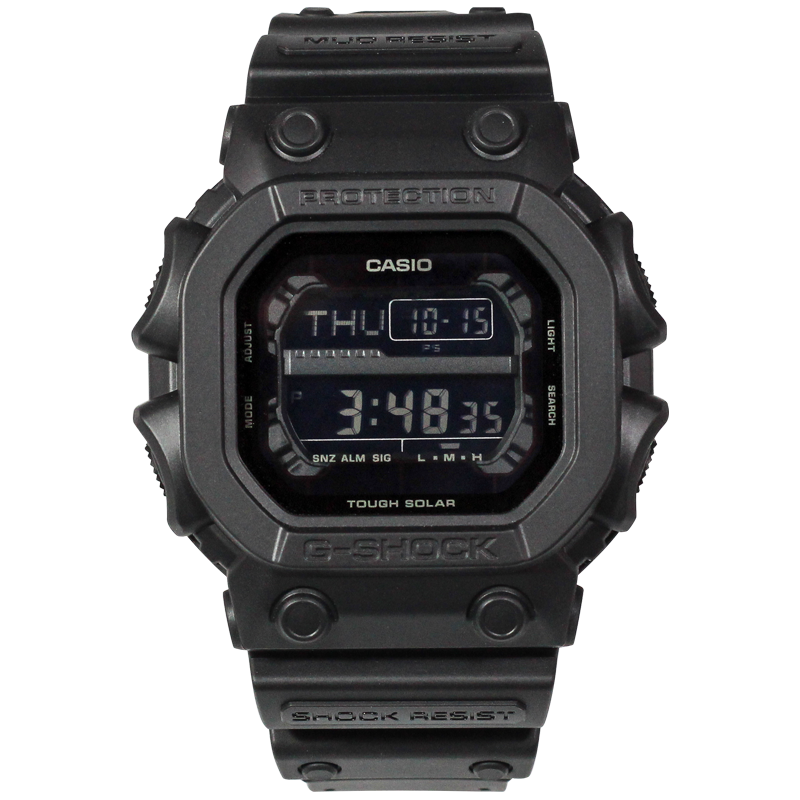 卡西欧casio手表gshock巨g大方块时尚运动防水电子男手表gx56bb1