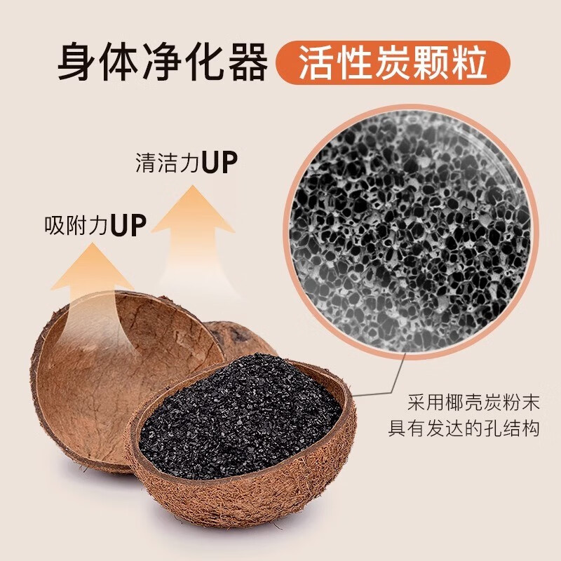 ISDG 日本进口活性炭120粒/袋 排油丸颗粒阻断剂垃圾吃油吸油丸 活性炭 60粒*2袋
