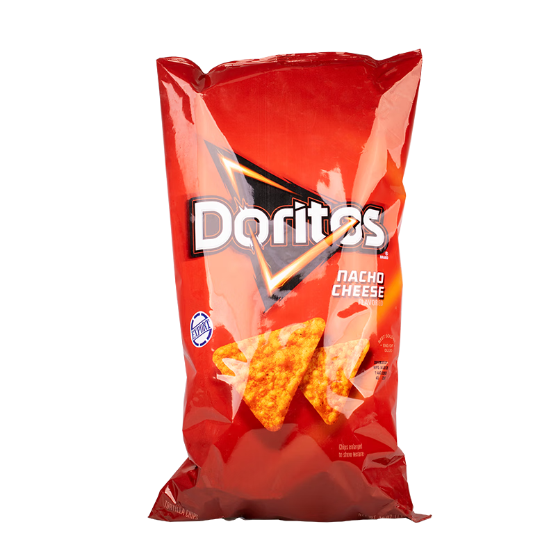多力多滋（Doritos）奶酪味浓郁芝士玉米片453.6g家庭装美国进口膨化礼物零食大礼包