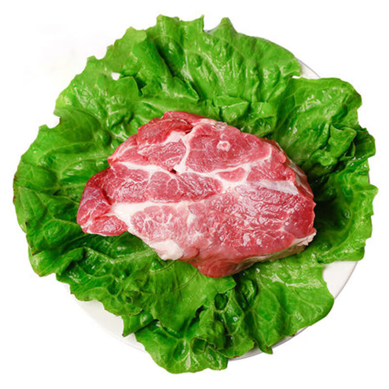 伯贤 黑猪颈背肉猪肩肉里脊肉 梅头肉猪梅花肉雪花黑猪肉生鲜 梅花肉2
