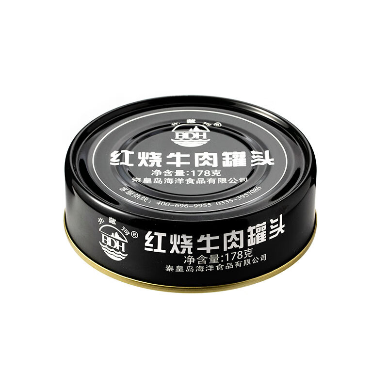 【北戴河馆】4罐装红烧牛肉罐头佐餐户外方便食品 178g*4罐