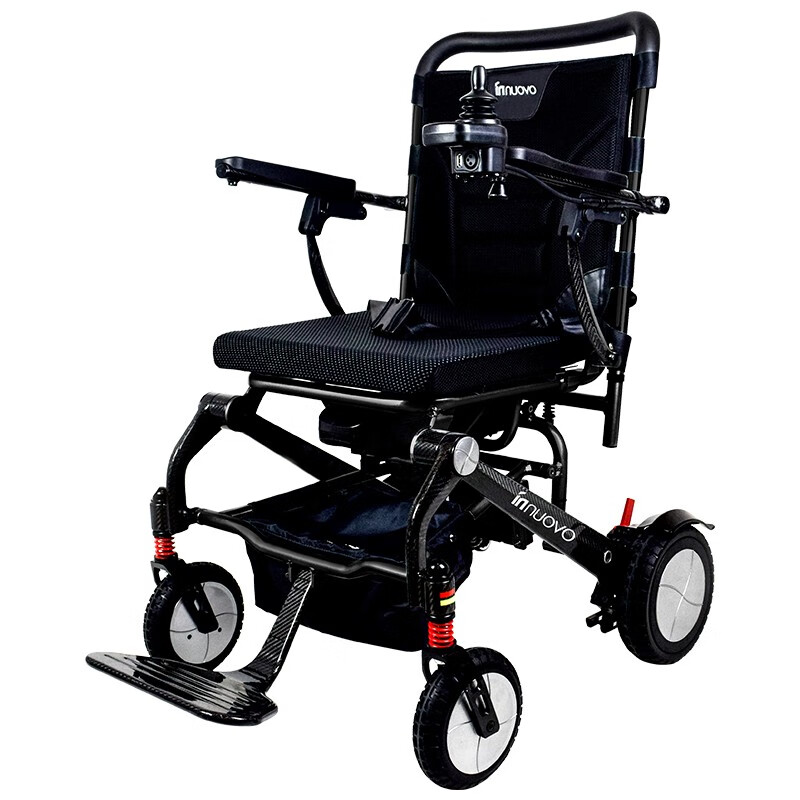 电动轮椅n5515智能全自动轻便折叠老年残疾人多功能轮椅车黑色当天