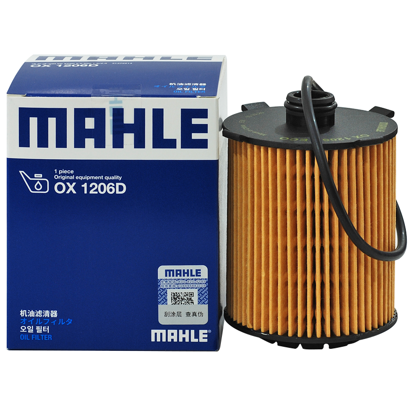 MAHLE 马勒 机油滤清器/机滤 OX1206D