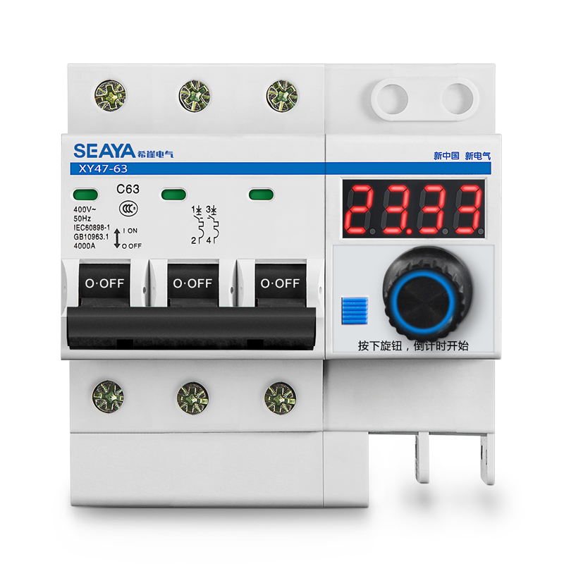 三相可调定时断路器大功率水泵开关控制器断电开关总闸