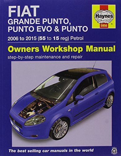 预订 Fiat Grande Punto, Punto Evo and Punto Petrol (06 - 15) Haynes Repair Manual