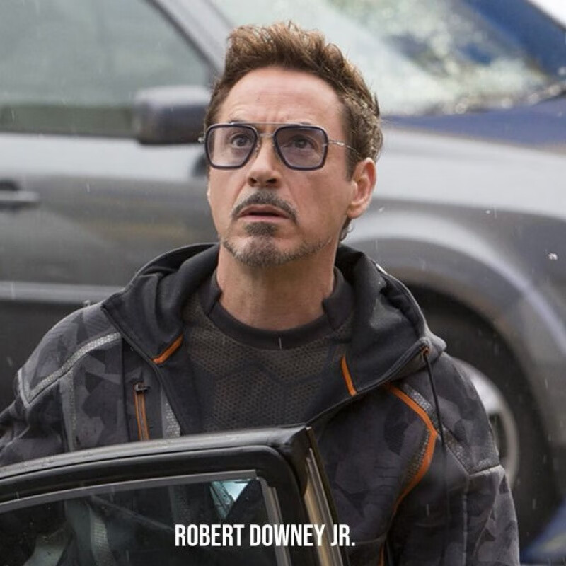 卡若登新品钢铁侠眼镜框钢铁侠罗伯特唐尼眼镜漫威复仇者联盟墨镜男