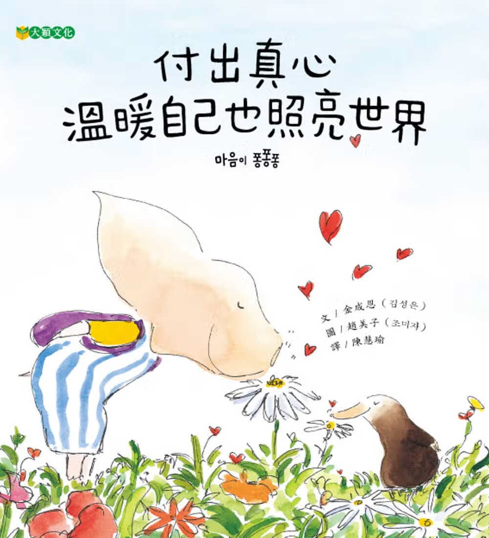 预售 金成恩 付出真心 温暖自己也照亮世界 大颖文化